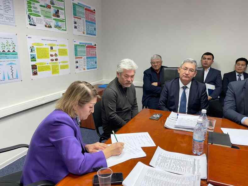 Совещание в НАНОЦ Казахстана по развитию селекции и семеноводства
